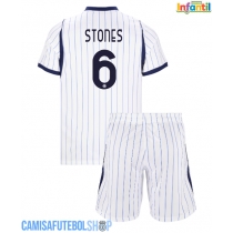 Camisa de time de futebol Inter Milan John Stones #6 Replicas 2º Equipamento Infantil 2026-27 Manga Curta (+ Calças curtas)